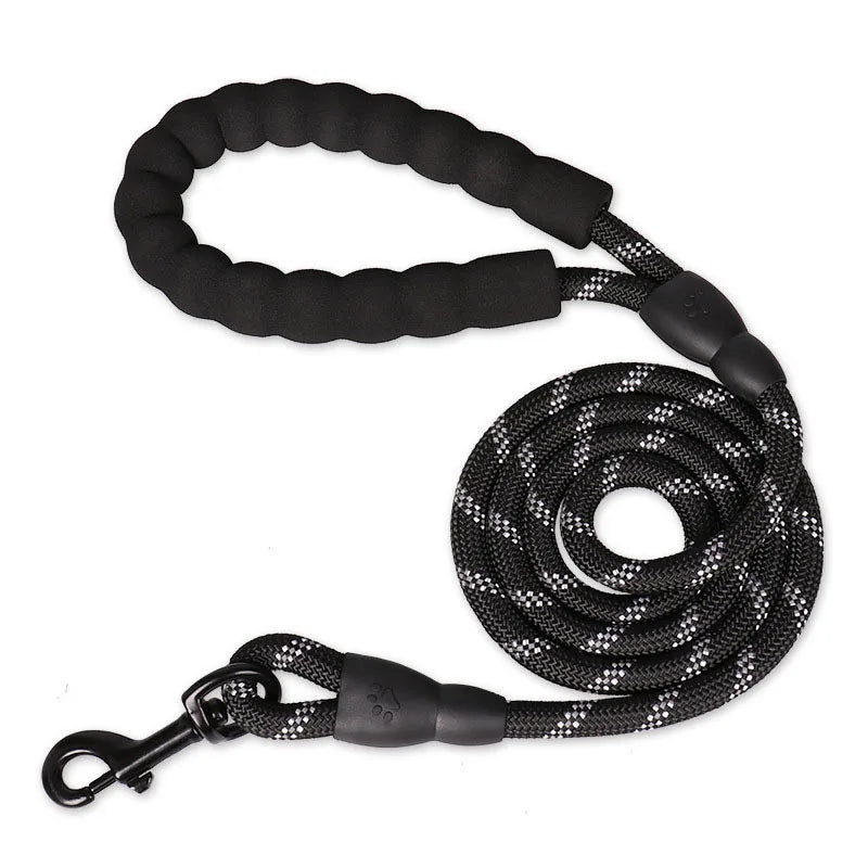 1.5m Pet Leash with Reflective & Comfortable Padded Handle for Small, Medium and Large Dogs
