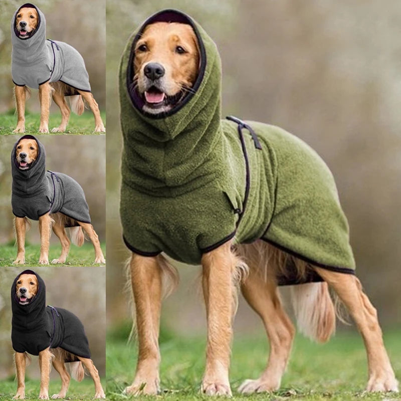 Fleece /Velvet Soft Hoodies Jacket for Dogs, Sizes S-5XL