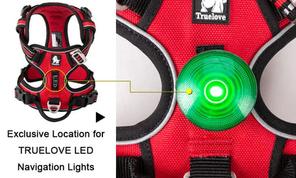 Reflective Nylon Dog Harness, No Pull Adjustable Medium & Large Dogs