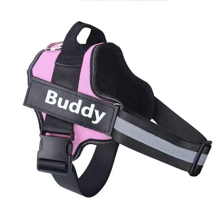 Personalized Dog Harness, NO PULL, Reflective, Breathable Harness Vest For Small - Large Dogs