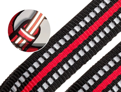 Reflective Nylon Dog Harness, No Pull Adjustable Medium & Large Dogs