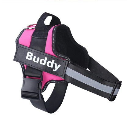 Personalized Dog Harness, NO PULL, Reflective, Breathable Harness Vest For Small - Large Dogs