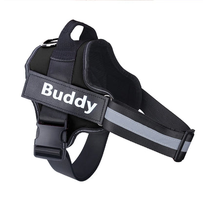 Personalized Dog Harness, NO PULL, Reflective, Breathable Harness Vest For Small - Large Dogs