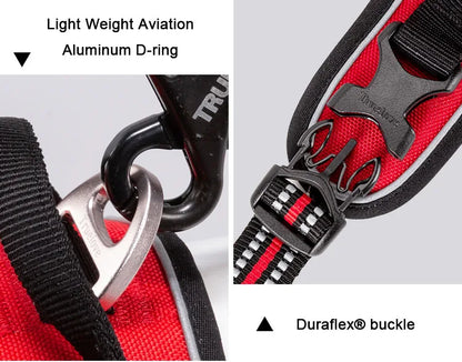Reflective Nylon Dog Harness, No Pull Adjustable Medium & Large Dogs
