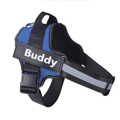 Personalized Dog Harness, NO PULL, Reflective, Breathable Harness Vest For Small - Large Dogs