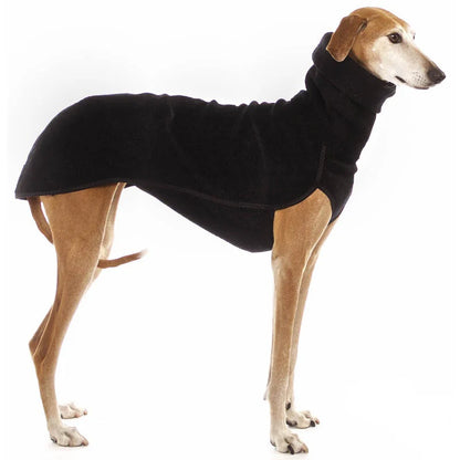 High Collar, Warm Pet Coat for Medium & Large Dogs, green, grey, black
