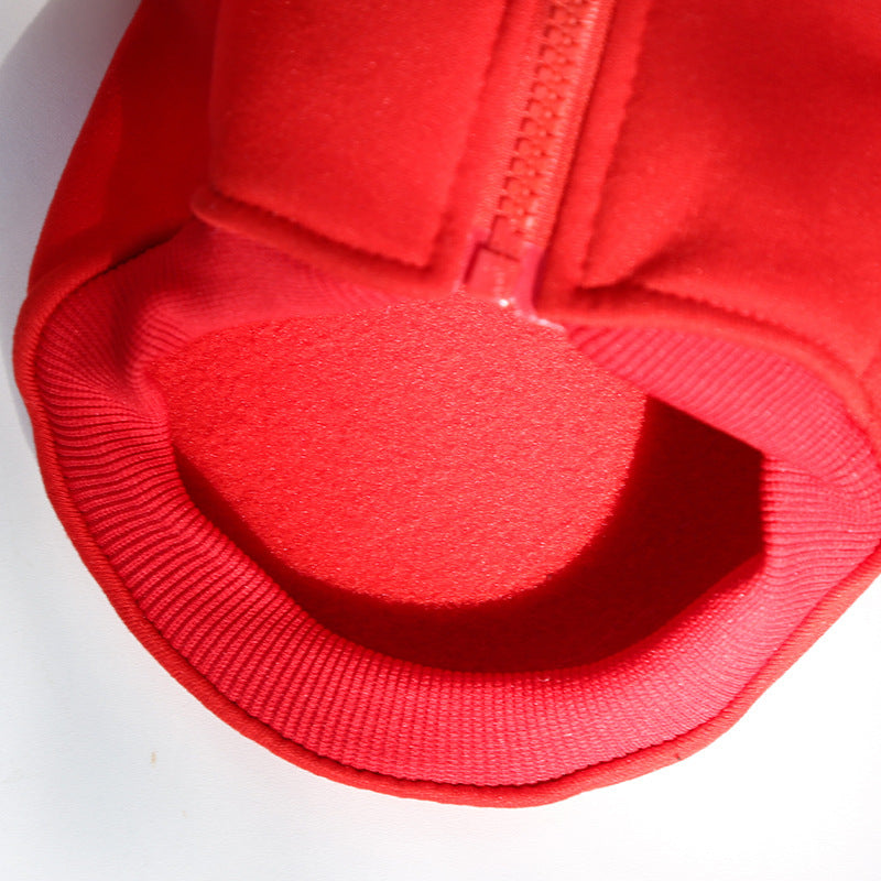 Manufacturer Customizes Pet Clothes for Autumn and Winter, Warm Trendy Brand Sweatshirts with Letters for Dogs and Cats, Small, Medium and Large Dogs