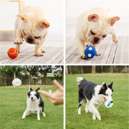 Soft Pet Ball Squeaky Toys For Small - Large Dogs, Latex, Tooth Cleaning Training Toys