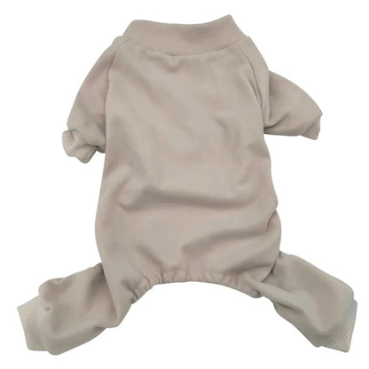 Winter Fleece Pajamas, Pet Clothes For Small Medium Dogs & Cats