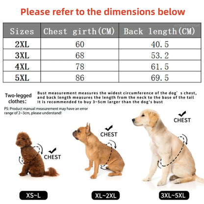 Big Dog Pet Hoodies Clothes 2XL-5XL for Medium Large Labrador Golden Retriever Shepherd Husky Autumn Winter Warm Pet Clothing