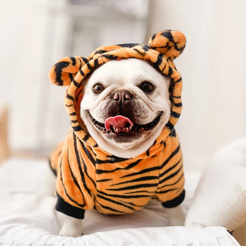 Soft Warm Fleece Dogs Jumpsuits/Hoodies Pet Clothing for Small Dogs or Cats