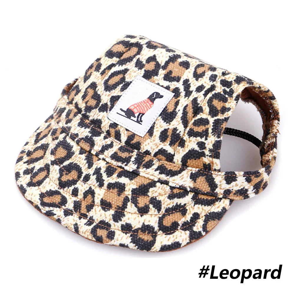 Fashionable Cute Pet Dog Cat Puppy Hat Baseball Visor Hat Puppy Grooming Dress Up Hat Peaked Cap Sunbonnet Outdoor Topee