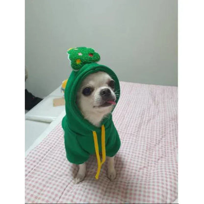 Christmas Clothes Winter Warm Pet Clothes for Small & Medium Dogs