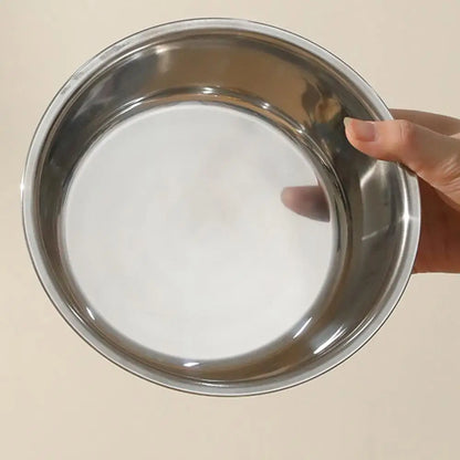 Elevated Dog Feeder, foldable Raised Stand with Double Stainless Steel Food Water Bowls for Small Medium Large Dogs