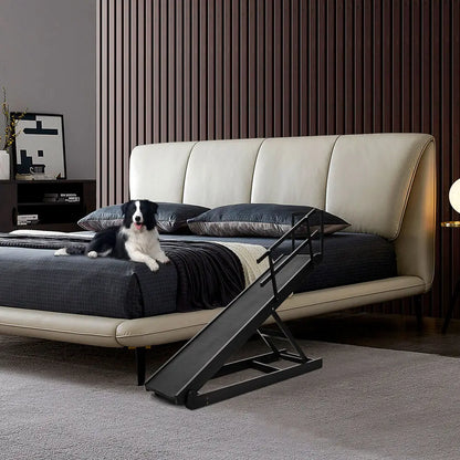 Dog Ramp For Bed Car Couch Truck Folding Pet Ramp Stairs Suit Small & Large Dog