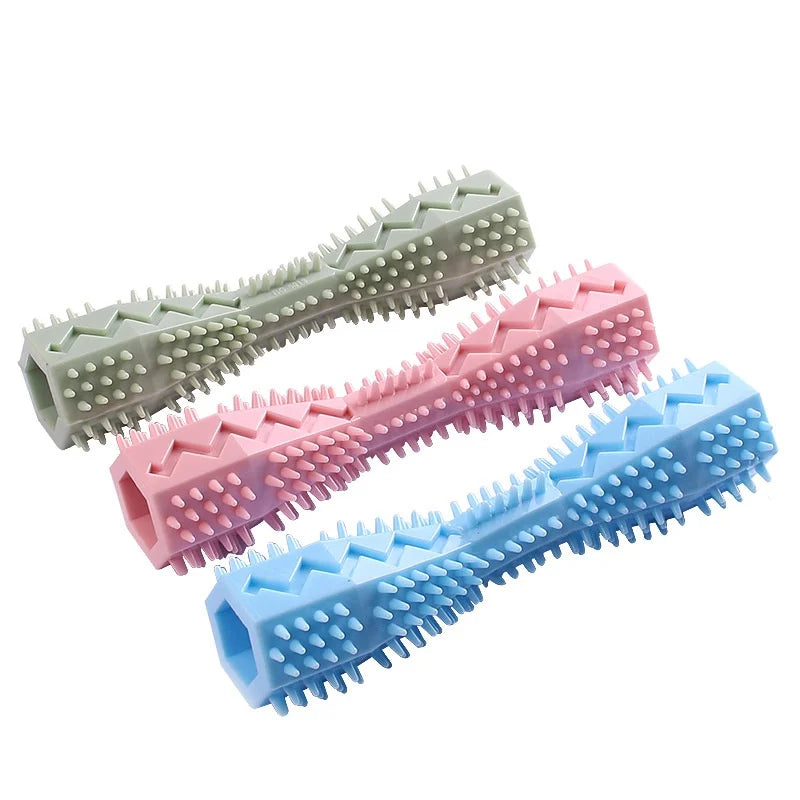 Dog Teething Toy, Teeth Cleaner & Chew Stick, Leak-Proof