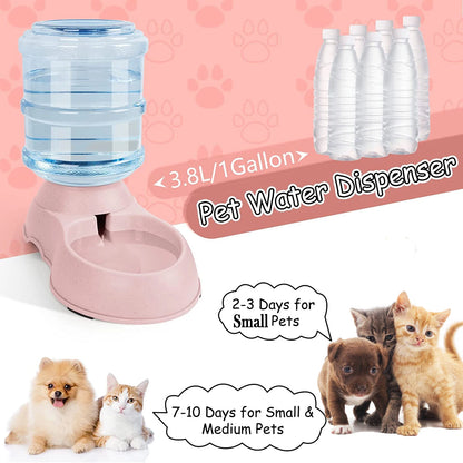 Automatic Water Dispenser Large Capacity Pet Feeder Dog Food, Dog & Cat Feeder, Drinking Bowl