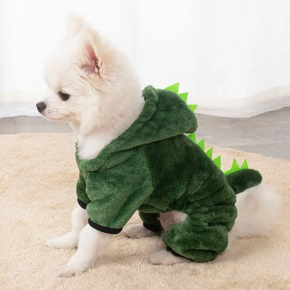Soft Warm Fleece Dogs Jumpsuits/Hoodies Pet Clothing for Small Dogs or Cats