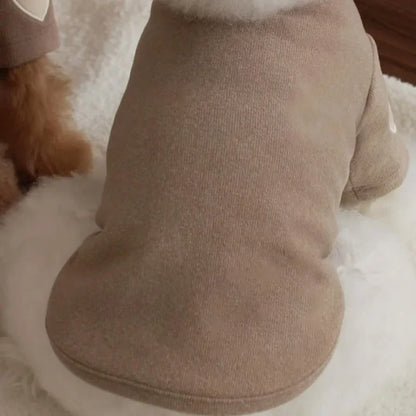 Love Winter Warm Pet Dog Clothes, Base Shirt Cute Teddy Bear