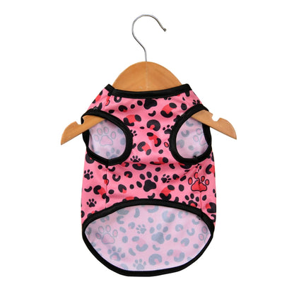 Summer Clothes Breathable Vest For Small Dogs & Cats Costume, Beach Style Fashion T-shirt