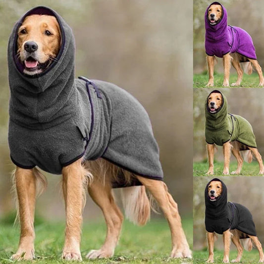 Fleece /Velvet Soft Hoodies Jacket for Dogs, Sizes S-5XL