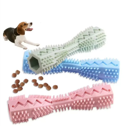 Dog Teething Toy, Teeth Cleaner & Chew Stick, Leak-Proof