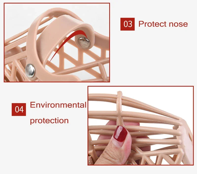 Adjustable Puppy - Big Dog Muzzle, Safety, Breathable