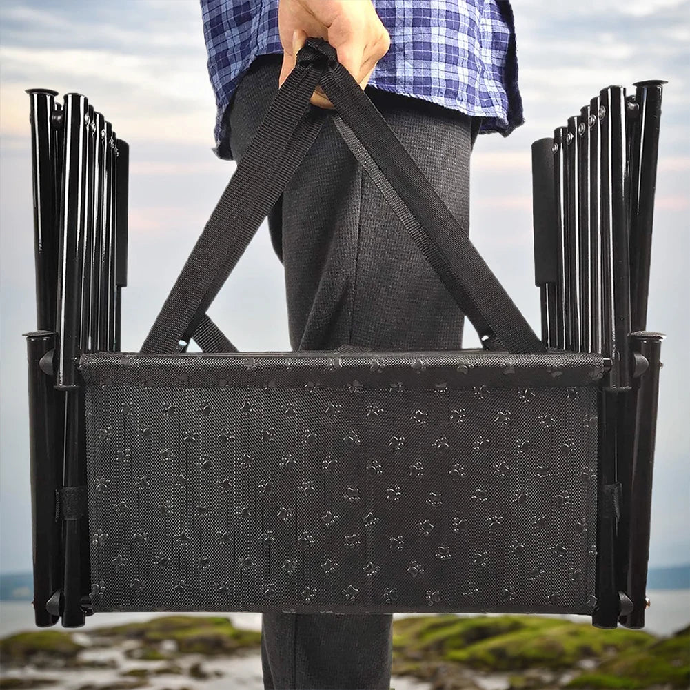 5 Steps Dog Car Ramp for Large Dog Support Up 150 Lbs Foldable Portable Dog Steps