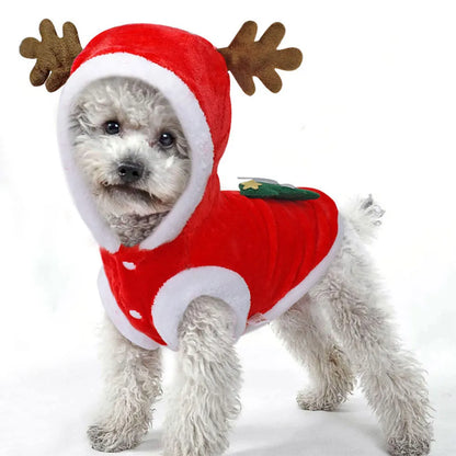 Christmas Clothes, Warm Cold Weather Coats for Small Dogs & Cats