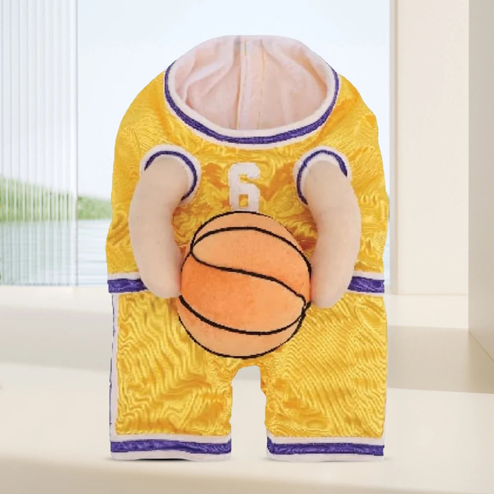 Dog Basketball Player Costume with Ball