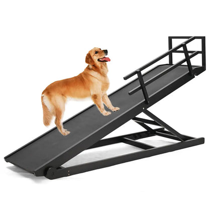 Dog Ramp For Bed Car Couch Truck Folding Pet Ramp Stairs Suit Small & Large Dog