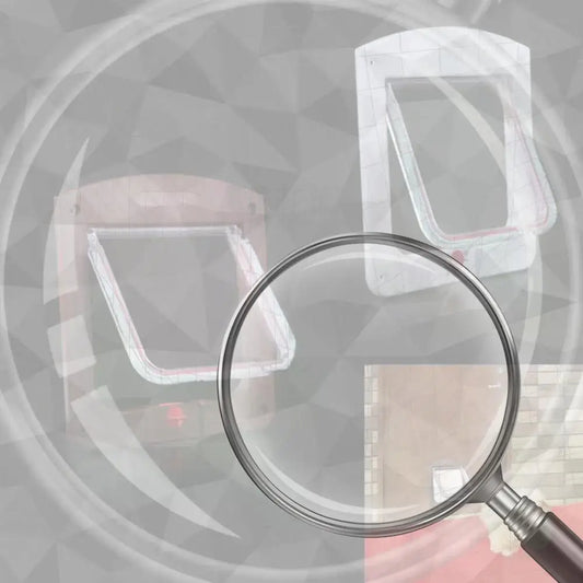 Dog Interior Door Lockable Pet Door, Small Pet Gate Door Kit for Dog & Cats