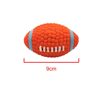 Soft Pet Ball Squeaky Toys For Small - Large Dogs, Latex, Tooth Cleaning Training Toys