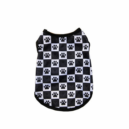 Summer Clothes Breathable Vest For Small Dogs & Cats Costume, Beach Style Fashion T-shirt