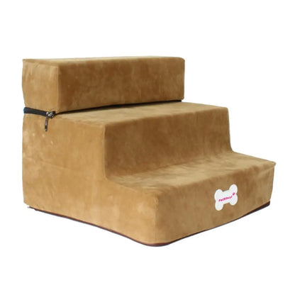 Small Dog Stairs Pet 3 Steps Stairs 30cm Height for Small Dog Cat Ramp Ladder, Antislip