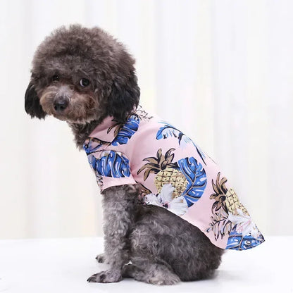 Hawaiian Style Pet Shirt, Dog/Cat Shirts for Small - Medium