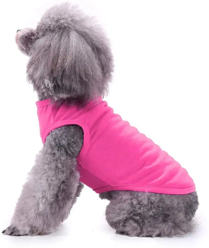 Dog Shirt Clothes, Spring Summer T Shirt Apparel Soft Blank Shirts Clothes For Extra Small -  Extra Large Size Dogs