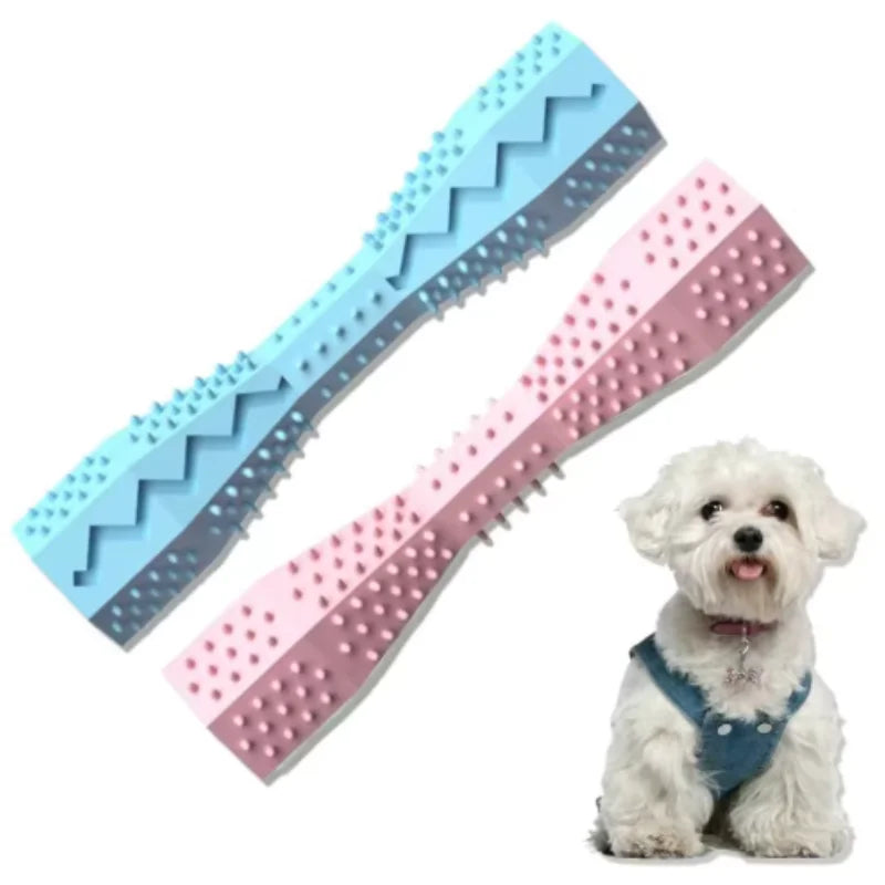 Dog Teething Toy, Teeth Cleaner & Chew Stick, Leak-Proof