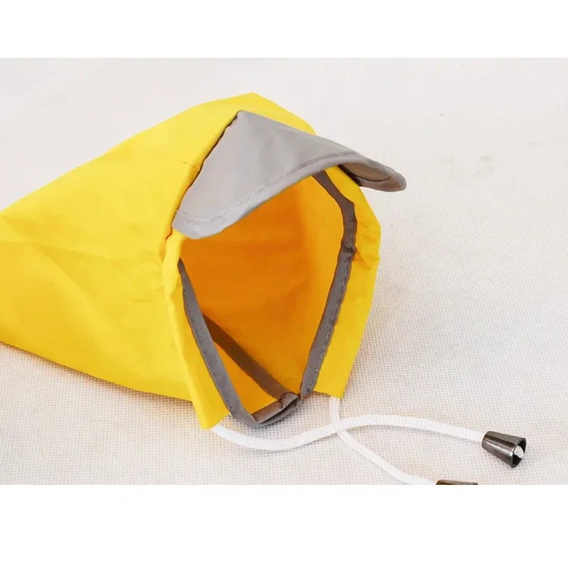 Medium - Large Dog Raincoat, Waterproof, Four Corner Hooded Jacket Poncho