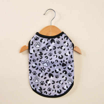 Summer Clothes Breathable Vest For Small Dogs & Cats Costume, Beach Style Fashion T-shirt