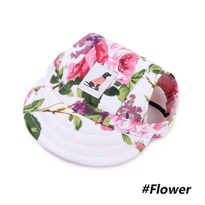 Fashionable Cute Pet Dog Cat Puppy Hat Baseball Visor Hat Puppy Grooming Dress Up Hat Peaked Cap Sunbonnet Outdoor Topee