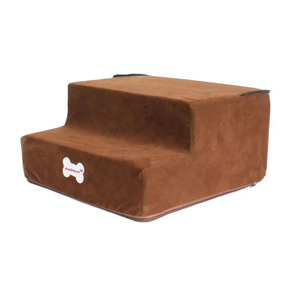 Small Dog Stairs Pet 3 Steps Stairs 30cm Height for Small Dog Cat Ramp Ladder, Antislip