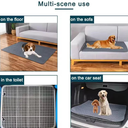 Winter Dog/Cat Pee Pad Reusable Washable, Waterproof, Absorbent