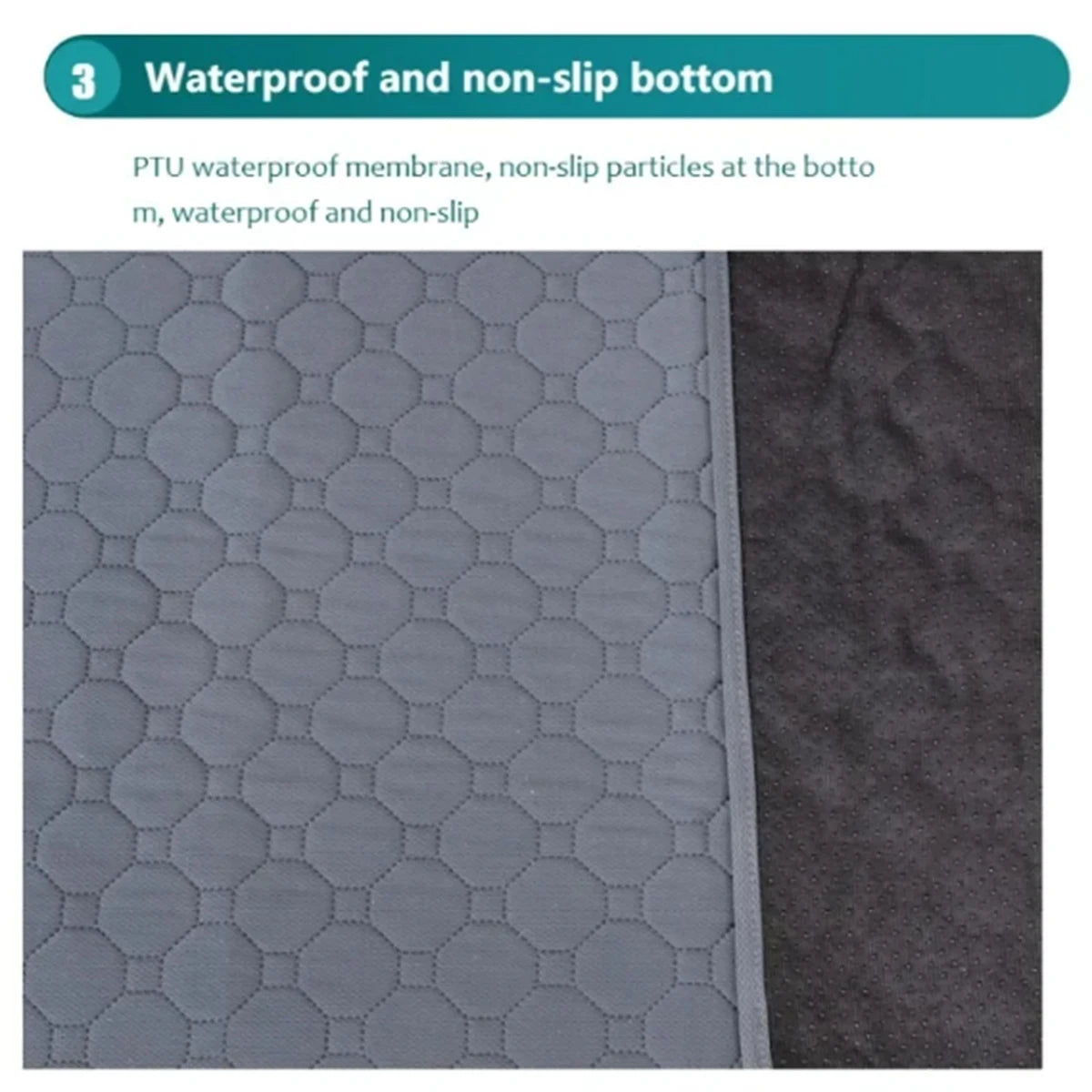 Winter Dog/Cat Pee Pad Reusable Washable, Waterproof, Absorbent