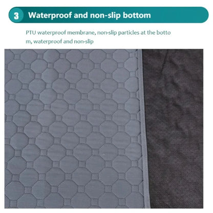 Winter Dog/Cat Pee Pad Reusable Washable, Waterproof, Absorbent
