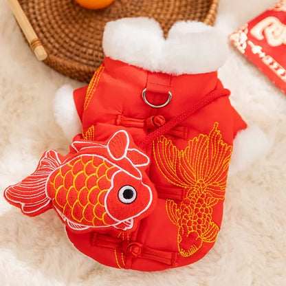 Robe Costume, Warm Cat / Small Dog Winter Pet Vest