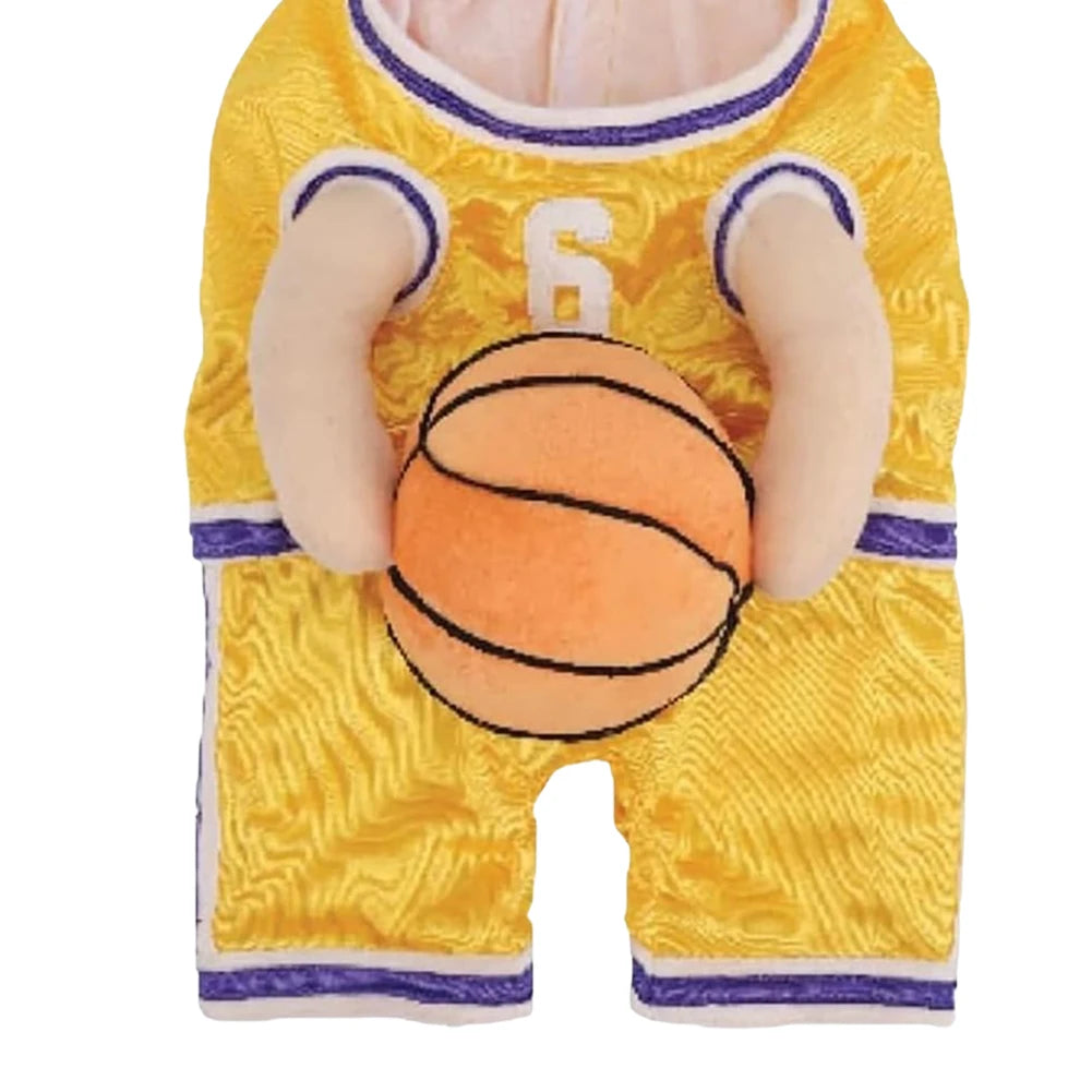 Dog Basketball Player Costume with Ball