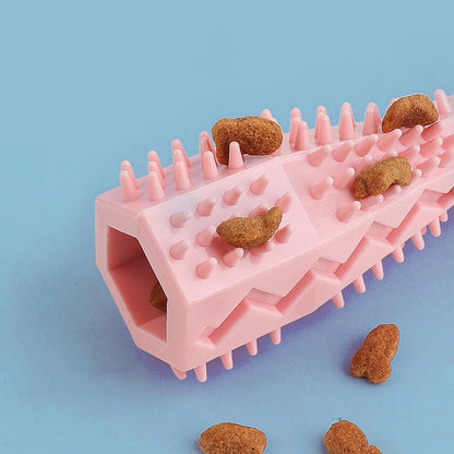 Dog Teething Toy, Teeth Cleaner & Chew Stick, Leak-Proof