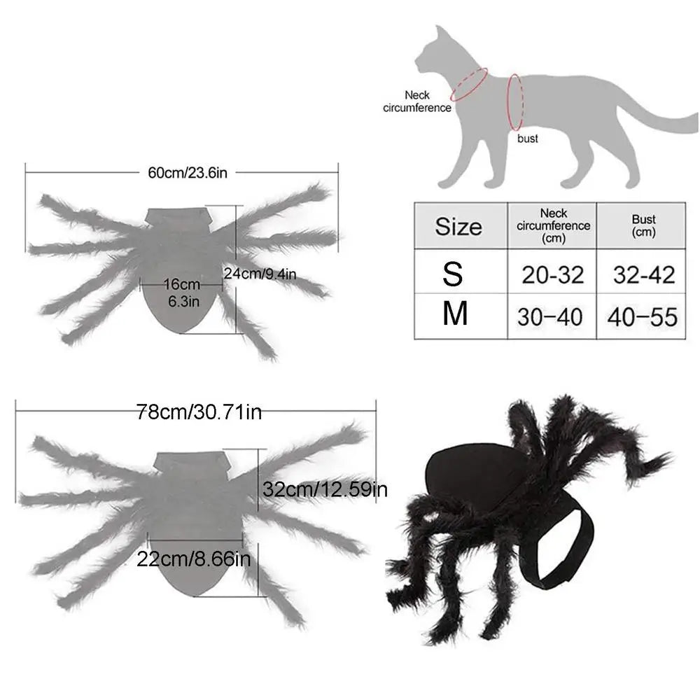 Spider Costume For Dogs & Cats