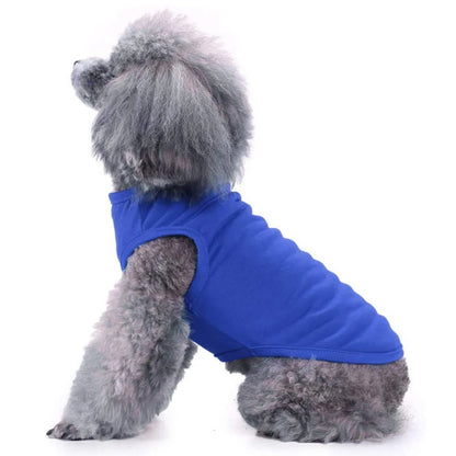 Dog Shirt Clothes, Spring Summer T Shirt Apparel Soft Blank Shirts Clothes For Extra Small -  Extra Large Size Dogs